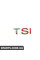 1K5853675JGQF VAG Емблема "TSI" - тонкі літери