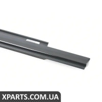 8K0853763MT94 VAG Нижній молдинг заднього скла - лівий - глянсово-чорний