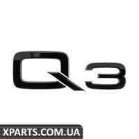 83A071803 VAG Емблема позаду Q3 — чорна