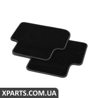 83A061276MNO VAG Задні килимки з килимовим покриттям - чорний