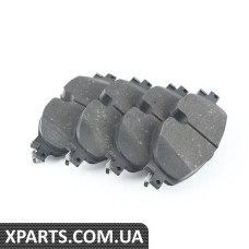 5Q0698151AM VAG Комплект передніх гальмівних колодок