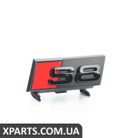 4N0071805 VAG Чорна емблема решітки радіатора S8