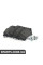 8W0698451BG VAG Комплект задніх гальмівних колодок