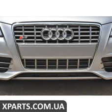 8K08071101RR VAG Нижній передній спойлер - платиново-сірий