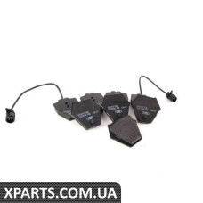 4D0698151AC VAG Комплект передніх гальмівних колодок