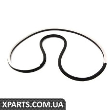 1J3867365BFKL VAG Ущільнювач передніх лівих дверей - чорний і сірий