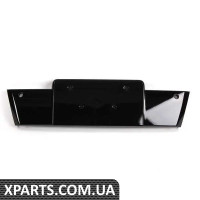 8R0807285BT94 VAG Кронштейн переднього номерного знака - чорний глянсовий