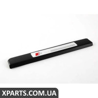 8P4853558H01C VAG Накладка на задний порог S-Line — черный матовый — левый