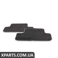 8K0061276MNO VAG Килимки з килимовим покриттям — тільки ззаду — чорний/сріблястий