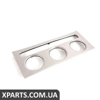 3C0863100AR60 VAG Накладка панелі керування обігрівачем — матовий алюміній темного кольору
