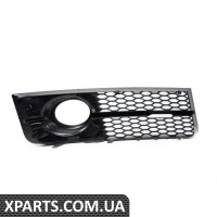 4E0807681AK01C VAG решітка переднього нижнього бампера - матовий чорний - лівий