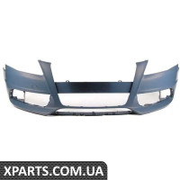 8K0807105DGRU VAG Накладка переднього бампера S4/S-Line - ґрунтовка