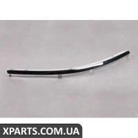 3B08072442ZZ VAG Хромований молдинг переднього бампера - правий