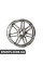 8J0601025CH VAG 19-дюймові подвійні колеса з 7 спицями — ціна вказана за штуку