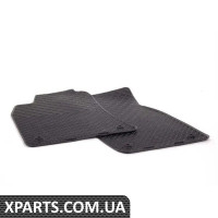 4B1061501C041 VAG Комплект передніх гумових килимків для підлоги — чорний — (БІЛЬШ НЕ ПРОДАЄТЬСЯ)