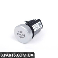 5K0959839BL88 VAG Перемикач Start/Stop - Хром/матовий шовк