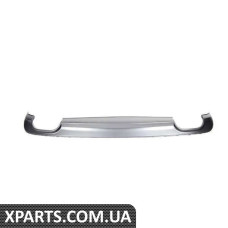 8H0807521F1RR VAG Задній обтічник з двома вихлопними отворами — платиново-сірий