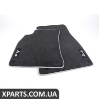 8K1061275MNO VAG Комплект передніх килимків з килимовим покриттям - Sabre (чорний)