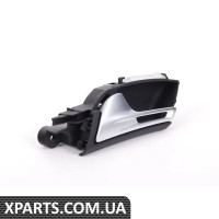 8T0837019C6PS VAG Ручка передніх внутрішніх дверей з підсвічуванням - Sabre (чорна) - ліва