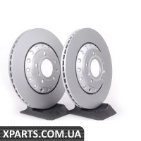 4E06986HOK VAG Задні гальмівні диски - пара (310x22)