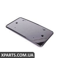 8T0807285MT94 VAG Кронштейн номерного знака RS5 — чорний глянець