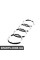 4B98537422ZZ VAG Емблема кілець Audi - хром
