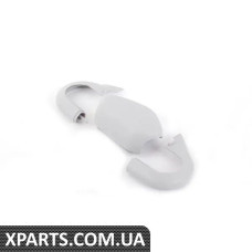 1J0858189DY20 VAG Кришка ременя безпеки заднього сидіння - перлово-сірий