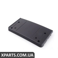 8T0807285E3FZ VAG Кронштейн номерного знака - черный