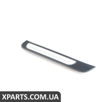 8K085337501C VAG Накладка на поріг лівих задніх дверей - чорний матовий / алюміній