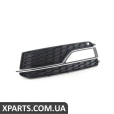 8T0807681M01C VAG Нижняя решетка противотуманных фар S5 — левая — матово-черная