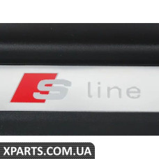 8J0853492F01C VAG Накладки на пороги S-Line - Чорний матовий - Правий