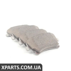 4F0698451H VAG Комплект задніх гальмівних колодок