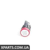 4G1905217D VAG Перемикач Старт/Стоп - Хром/червоний