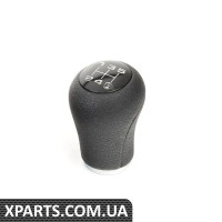 4A0711141R01C VAG Ручка перемикання передач - Штучна шкіра - Сатиновий чорний