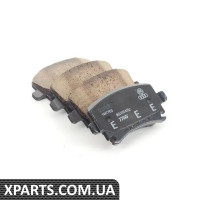 1K0698451H VAG Комплект тормозных колодок