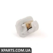 4B08575621YE VAG Затиск для сонцезахисного козирка - сріблястий