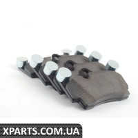 7L6698451D VAG Комплект задніх гальмівних колодок