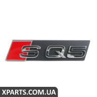 8R0853737B2ZZ VAG Емблема на решітку радіатора SQ5 — хром/червоний
