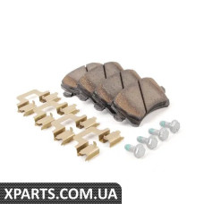 1K0698451L VAG Комплект задніх гальмівних колодок