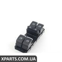 7P6959857 VAG Перемикач хромованого вікна - лівий