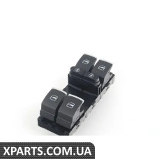 7P6959857 VAG Перемикач хромованого вікна - лівий