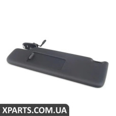 1Q0857551AC3H8 VAG Лівий сонцезахисний козирок - чорний
