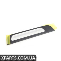 8K085337601C VAG Накладка на порог правой задней двери — черный матовый / алюминий