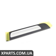 8K085337601C VAG Накладка на поріг правих задніх дверей - чорний матовий / алюміній