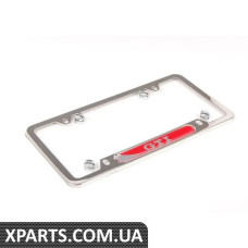 5GV071801 VAG Рамка номерного знаку GTI - полірована
