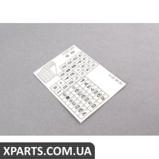 1J0010227H VAG СТІКЕР