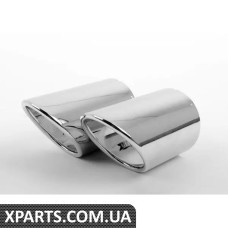4L0071060A VAG Хромований вихлопний наконечник - пара