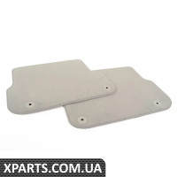 4F0863683D8BB VAG Комплект килимків з килимовим покриттям - передній - платиновий - світлий (сірий)