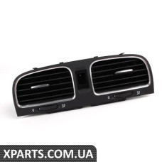 5K0819728NVAL VAG Передній повітрозабірник — чорний з хромованою обробкою