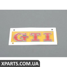 5G0853675ACJZQ VAG Емблема "GTI" ззаду - червона